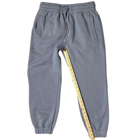 Maison Article Jogger Sweatpants Mens Fleece Pockets Thick Medium Gray Active - Picture 6 of 8
